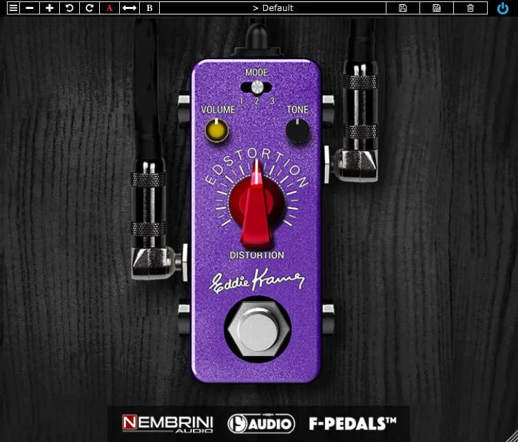 Nembrini Audio Edstortion 3 Mode Distortion