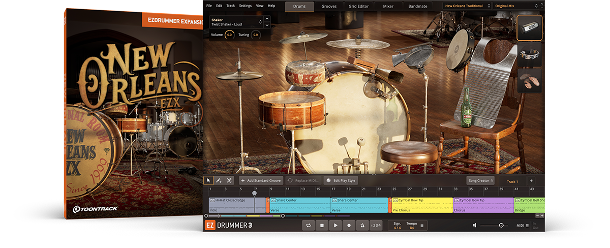 Toontrack EZX - New Orleans