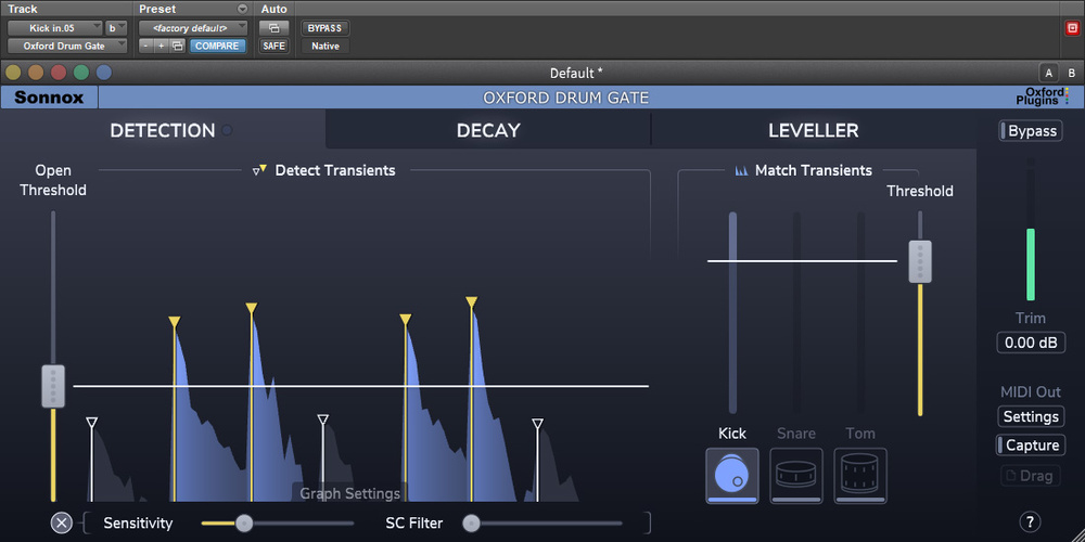 Sonnox Oxford Drum Gate 1