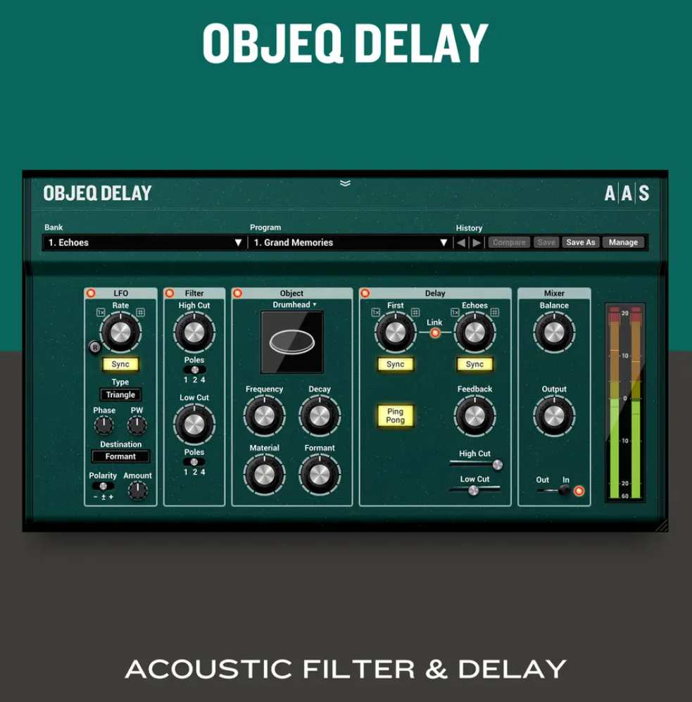 AAS Applied Acoustics Systems Objeq Delay