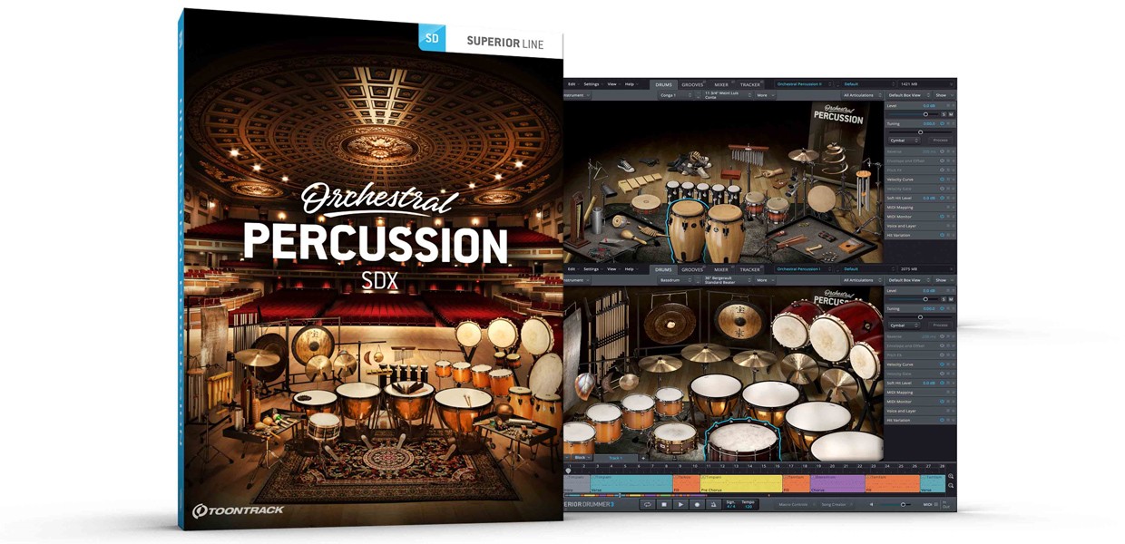 Toontrack SDX Orchestral Percussion