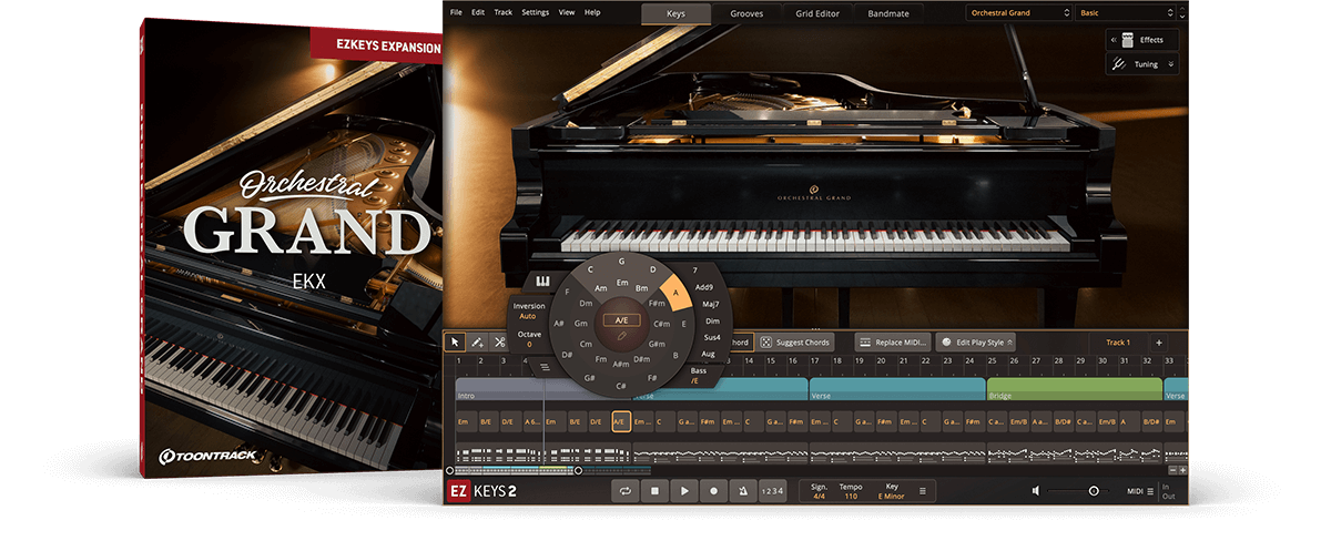 Toontrack EKX EZkeys - Orchestral Grand