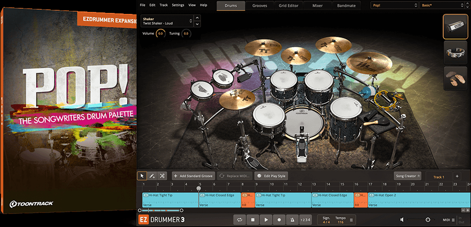 Toontrack Pop!  EZX
