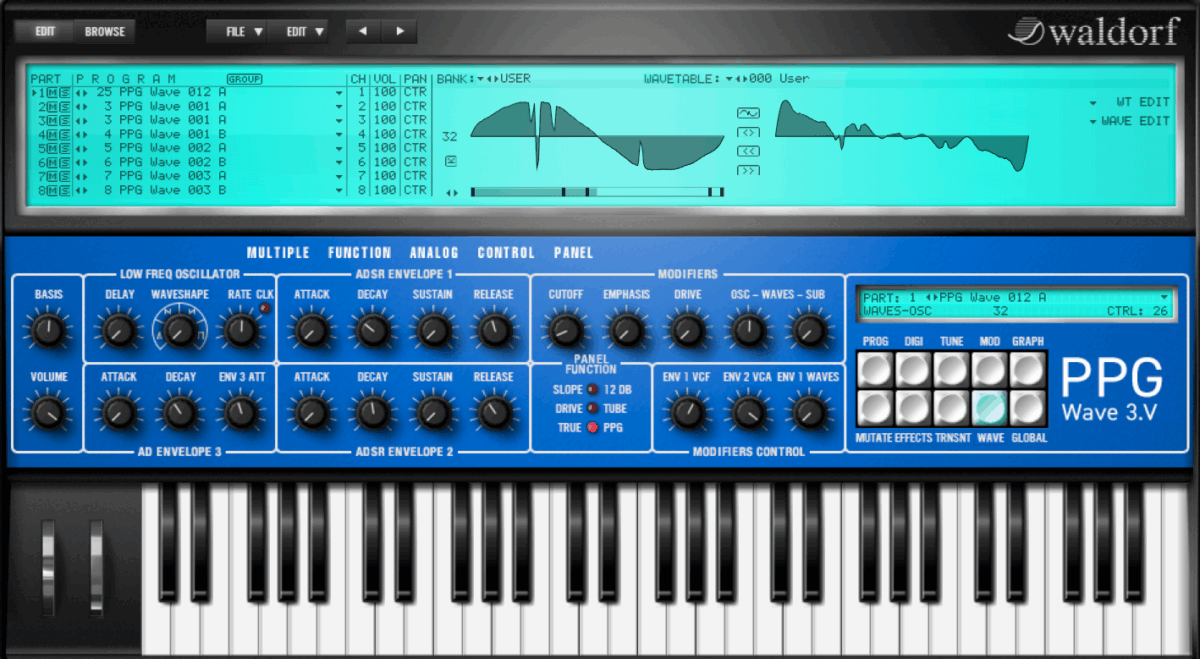 Waldorf PPG Wave 3.V