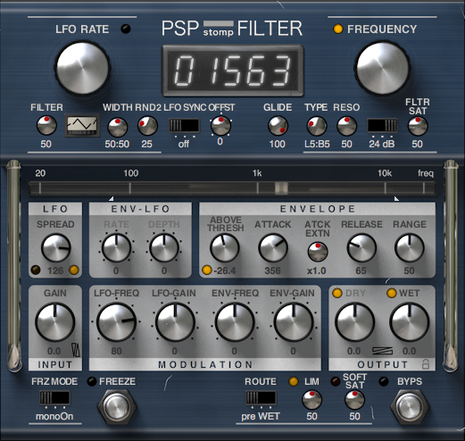 PSP Audioware PSP stompFilter