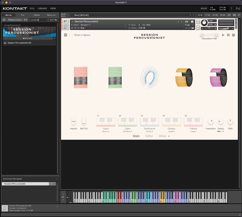 Native Instruments Session Percussionist