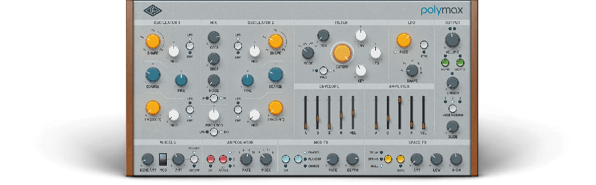 Universal Audio PolyMAX Synth