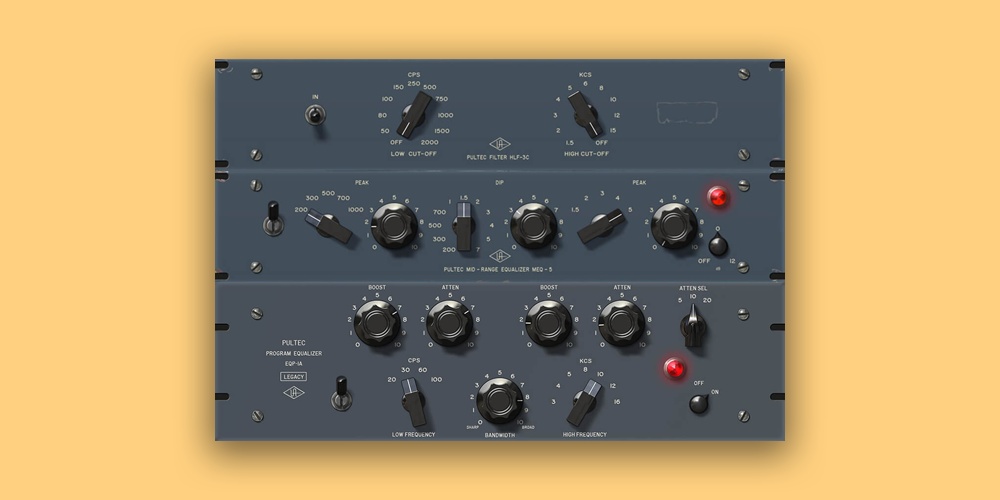 Universal Audio Pultec Passive EQ Collection