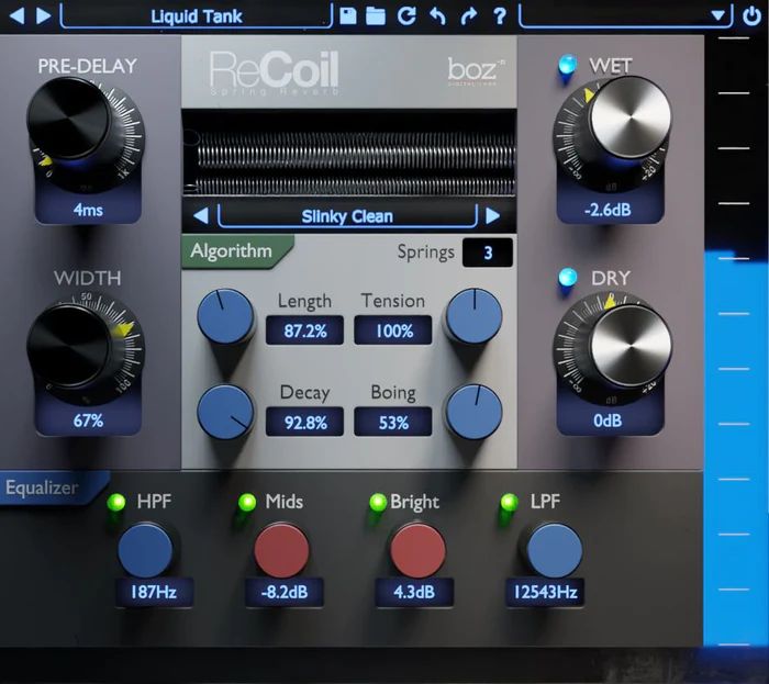 boz digital labs ReCoil (Spring Reverb)
