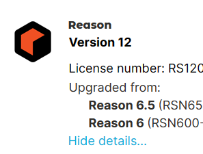 Reason Studios Reason 12.6 Full License