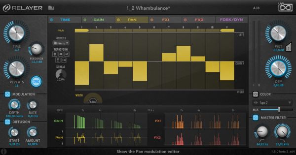 UVI Relayer (Precision Multi-Tap Delay)