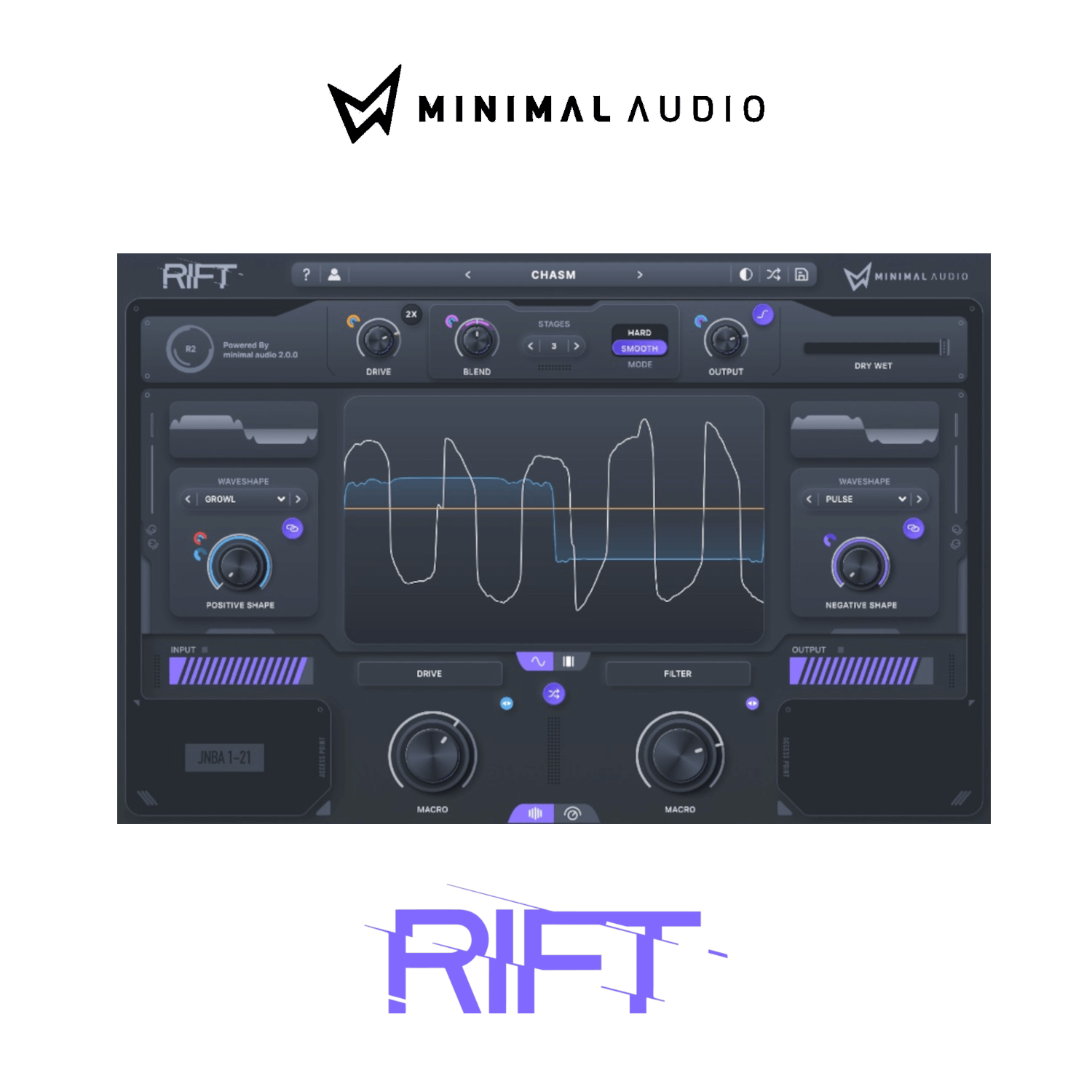 Minimal Audio Rift 2.0