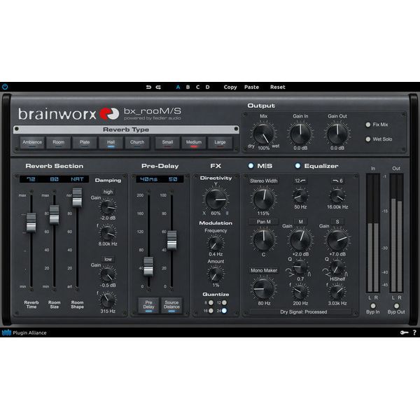 Plugin Alliance Brainworx bx_rooMS