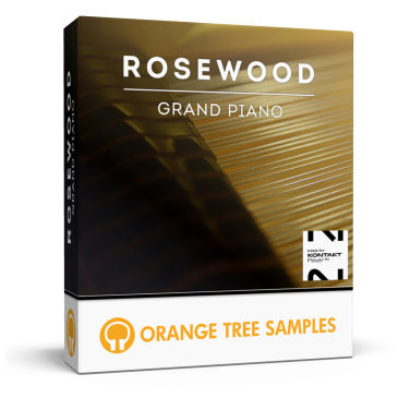 Orange Tree Samples Rosewood Grand Piano