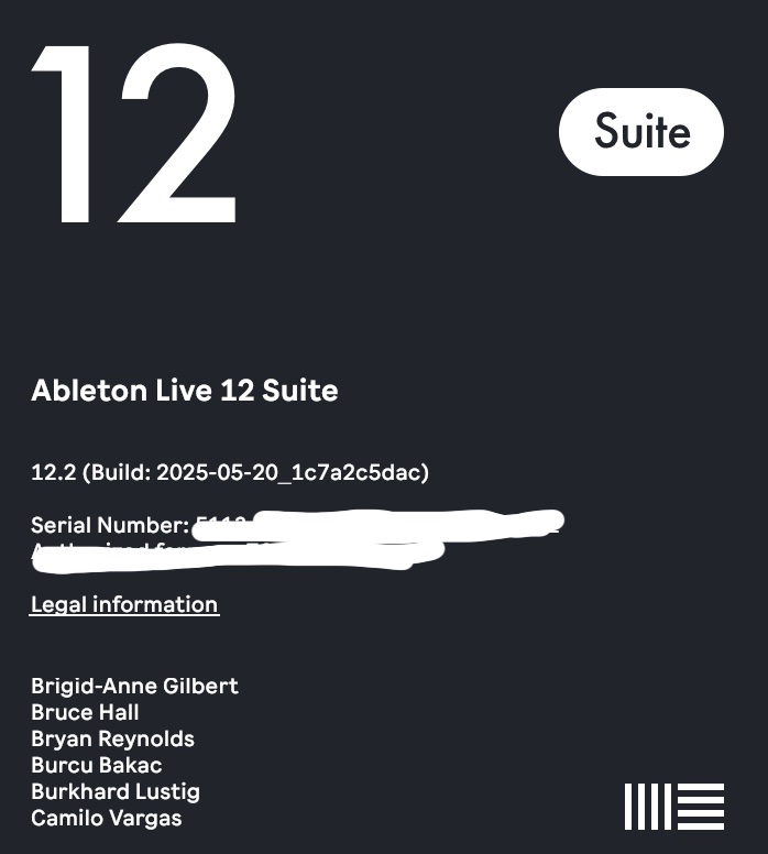 Ableton Ableton Live 12.2 Suite