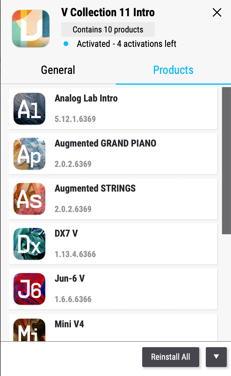 Arturia V Collection 11 Intro