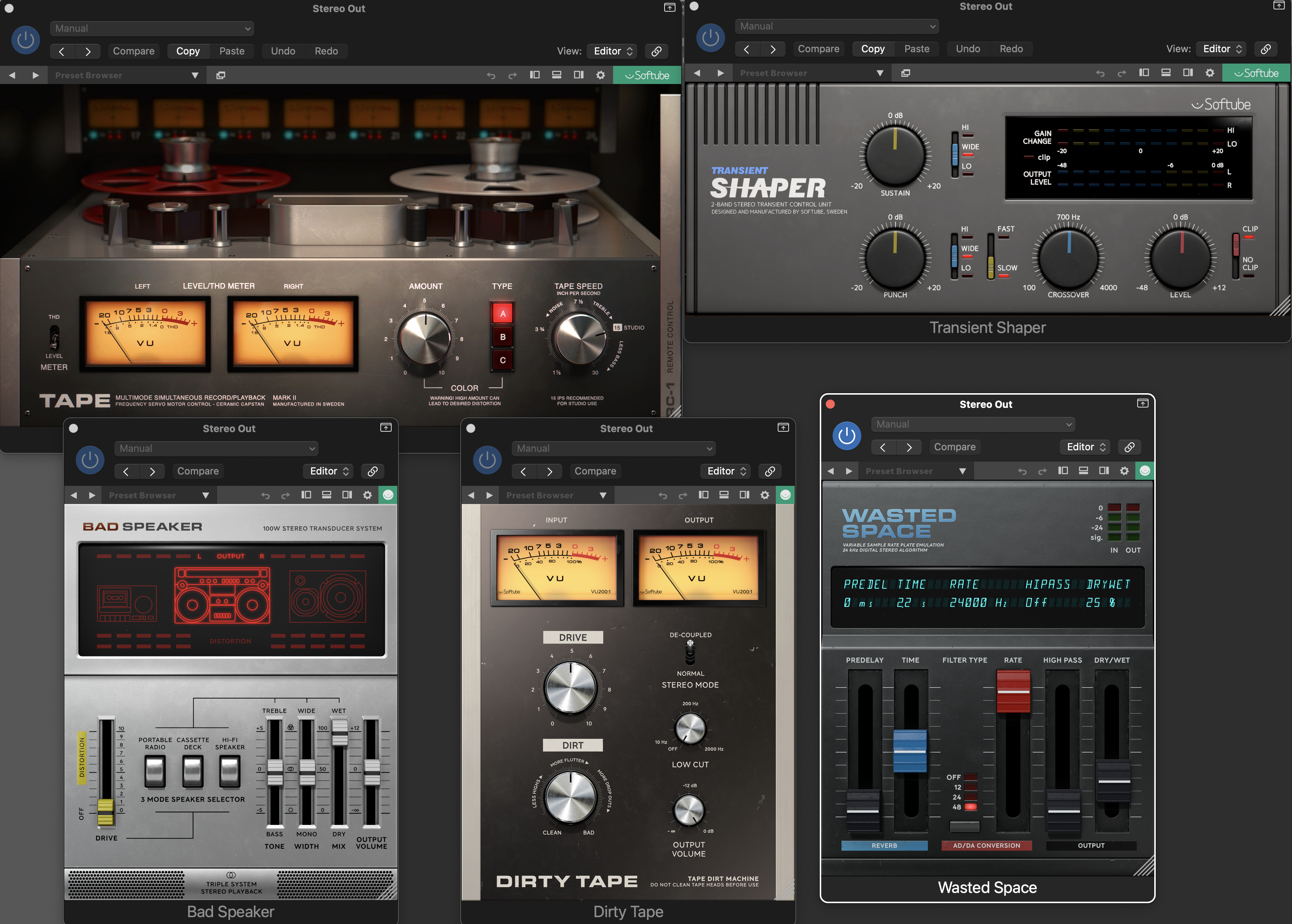 Softube Softube Custom Bundle(Everything i own)