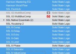Solid State Logic 10 Plugin SSL + Harrison Bundle - Transfer Fee Inc