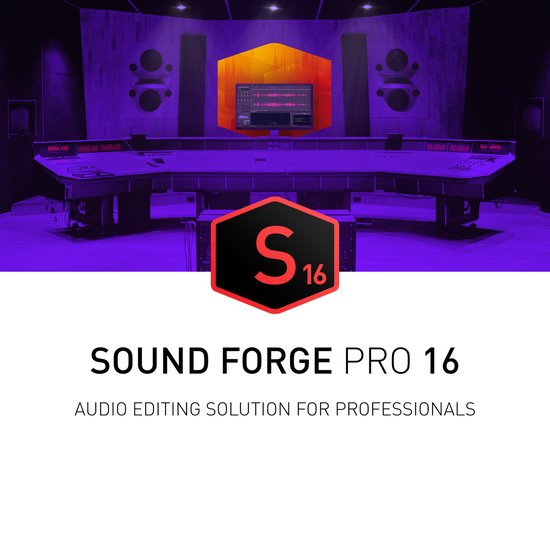Magix SoundForge Pro 16 (no extras)