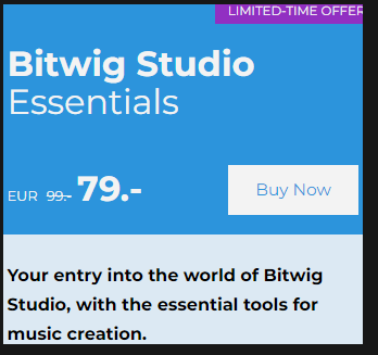 Bitwig Studio Essential(2026.)