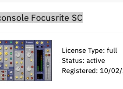 Brainworx bx_Console Focusrite SC