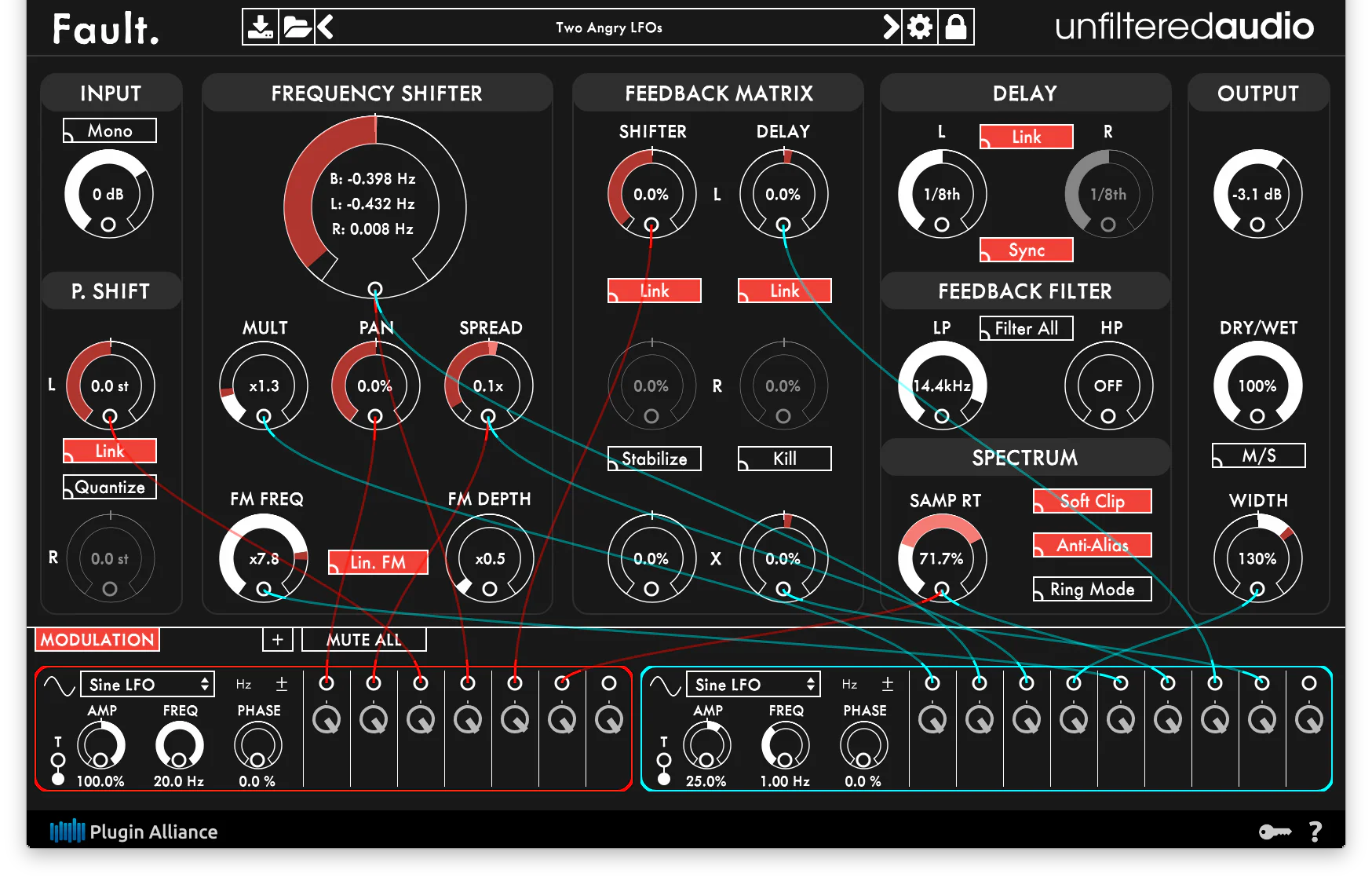 Unfiltered Audio Fault