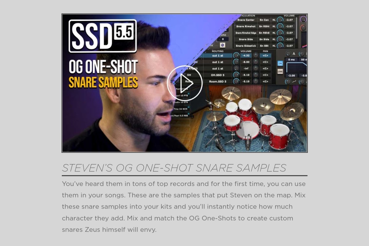 Steven Slate Audio Steven Slate Drums 5.5