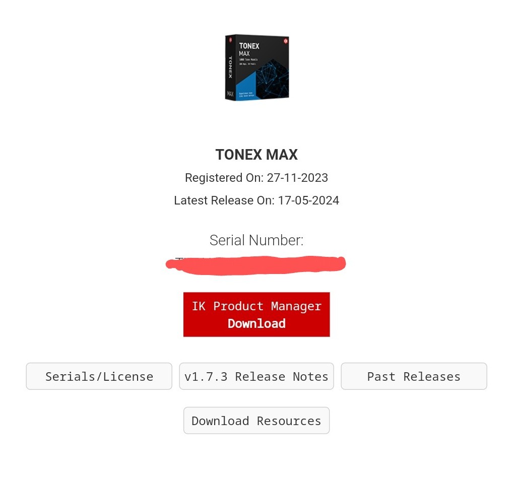 IK Multimedia Tonex Max (latest version)