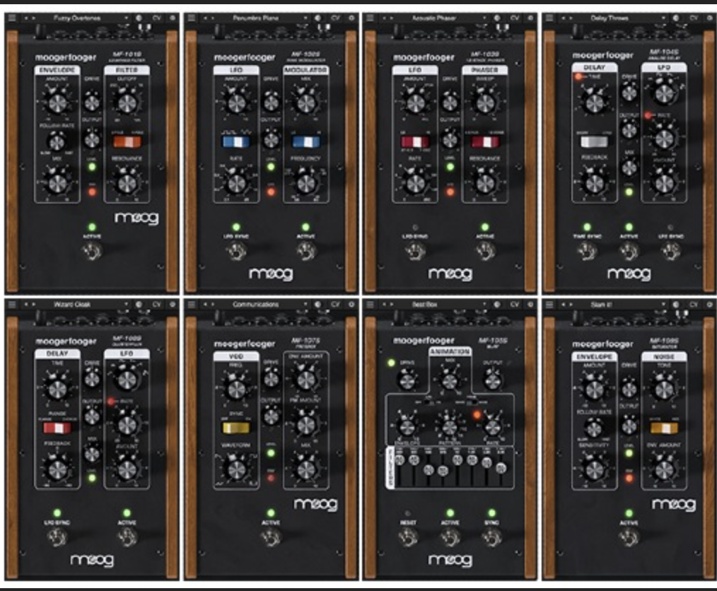 moog Moogerfooger Effects Plugin Bundle