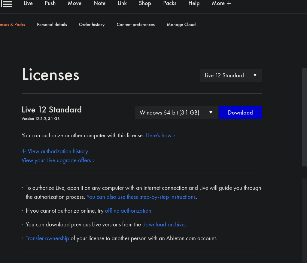 Ableton Ableton 12 Standard
