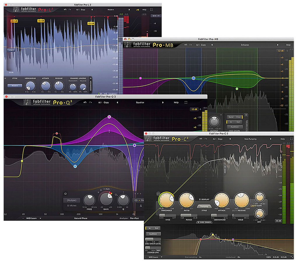 Fabfilter Fabfilter Mastering bundle (v6)