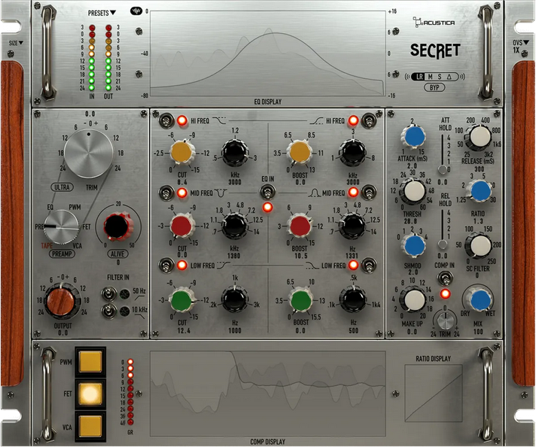 Acustica Audio Secret (Channel Strip)