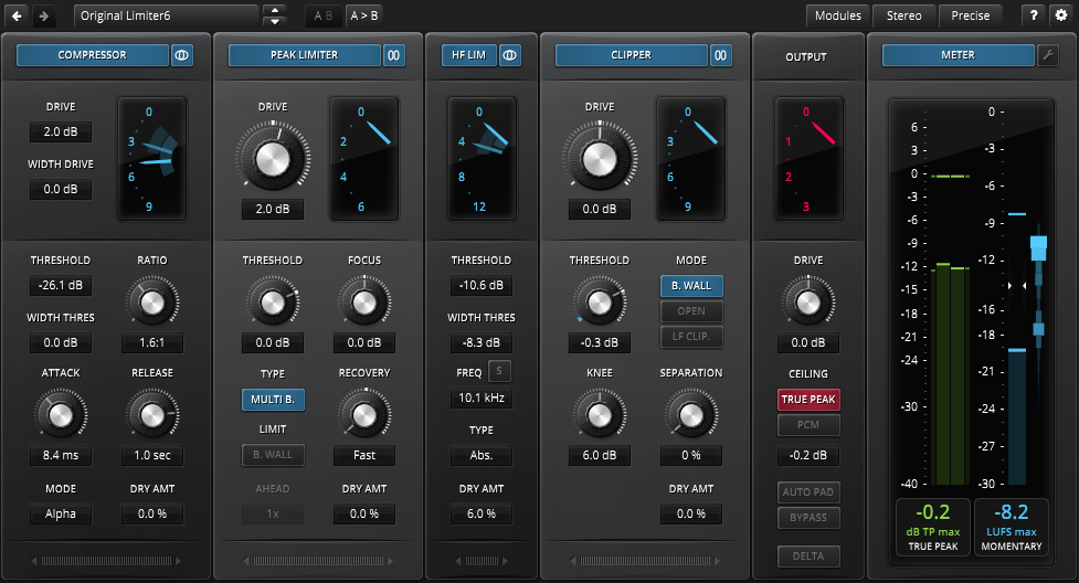 Tokyo Dawn Records Limiter 6 GE .