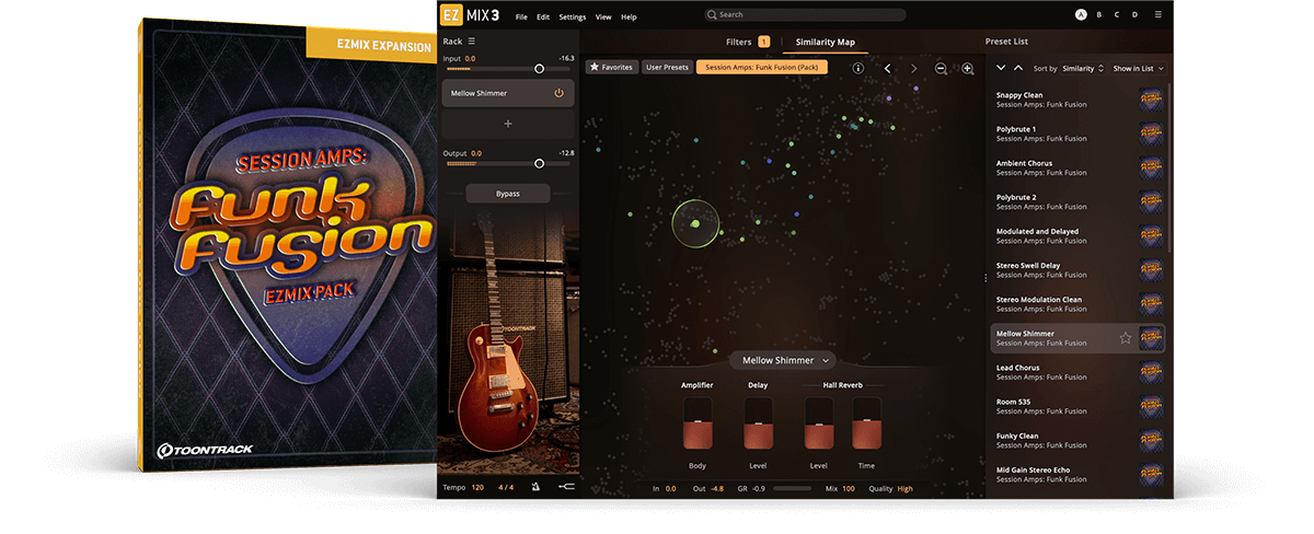 Toontrack EZmix Pack - Session Amps Funk Fusion
