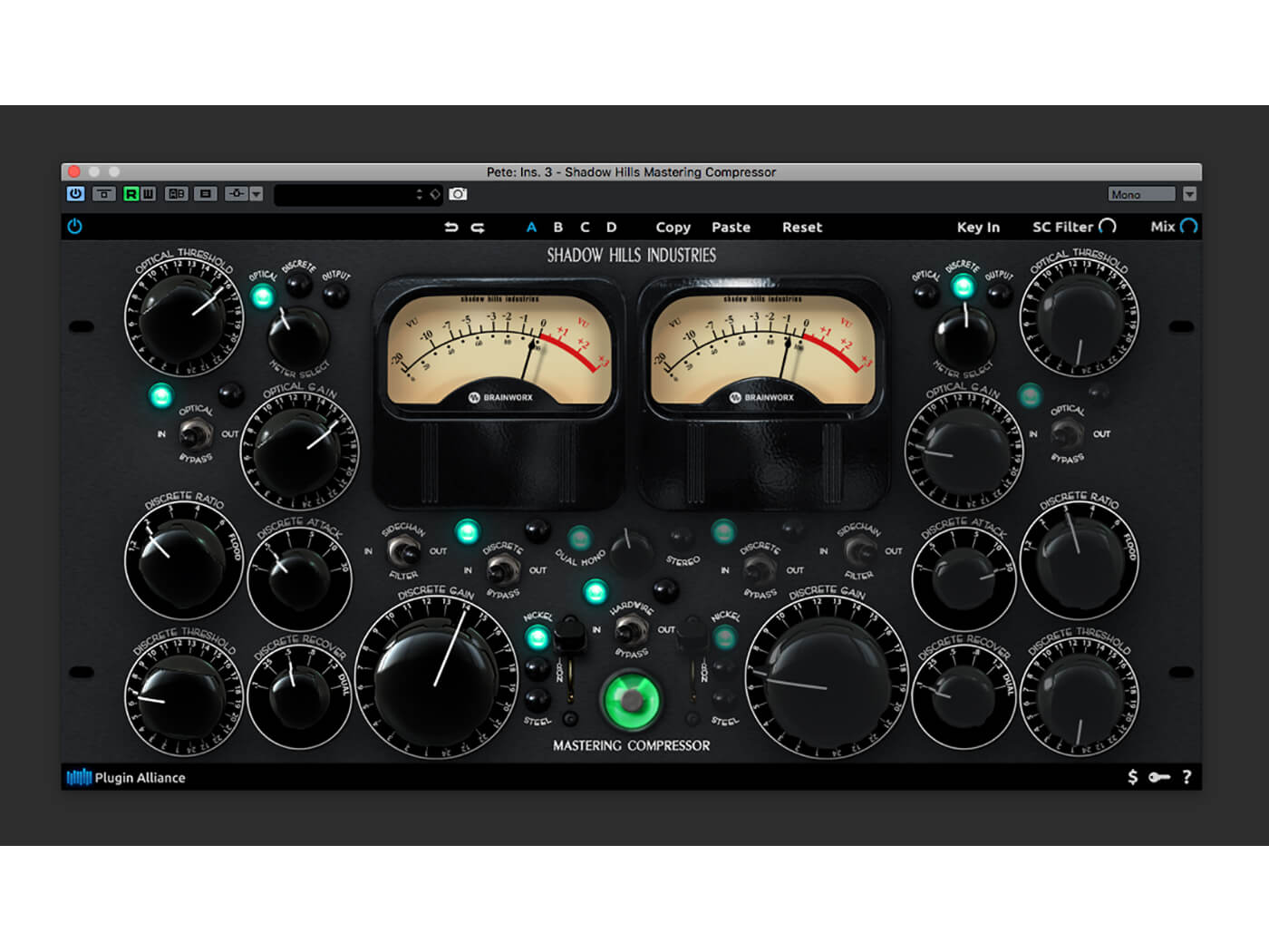 Plugin Alliance Shadow Hills Mastering Compressor