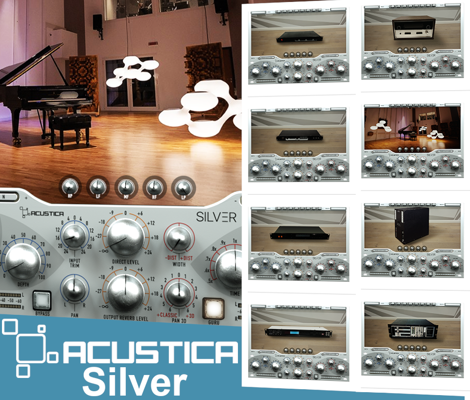 Acustica Audio SILVER Reverb Libraries