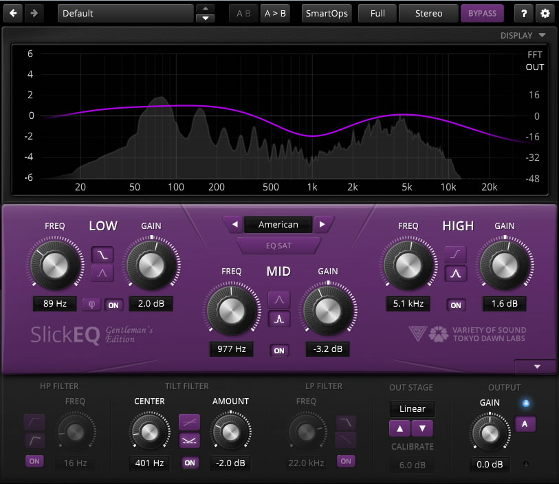 Tokyo Dawn Records TDR VOS SlickEQ GE