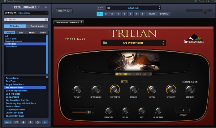 Spectrasonics Omnisphere 2 + Trilian