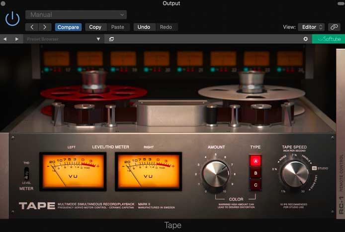 Softube Tape