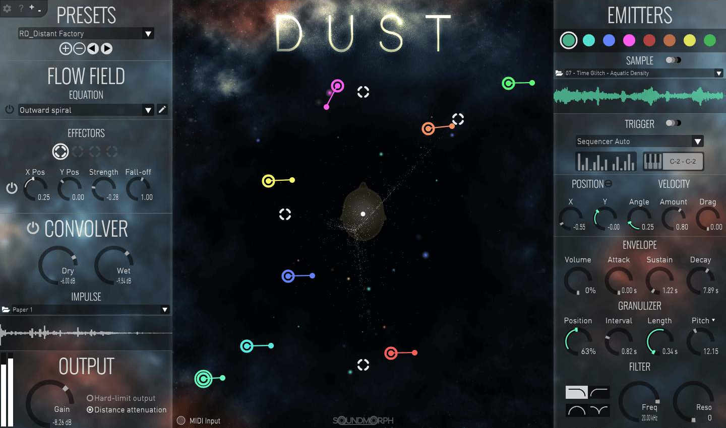 SoundMorph DUST