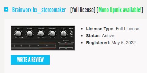 Plugin Alliance BX STEREOMAKER