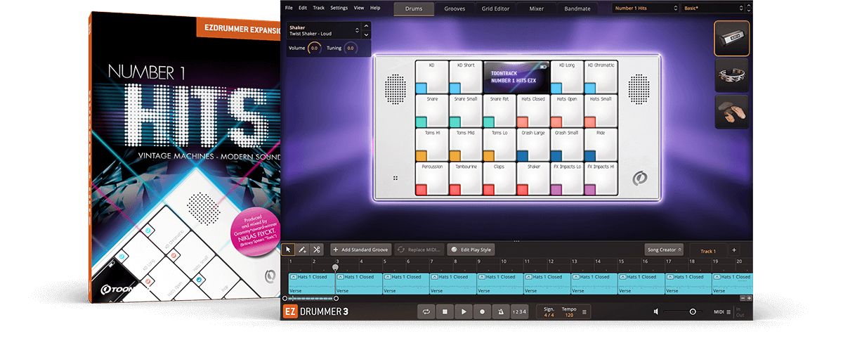 Toontrack Number 1 Hits EZX