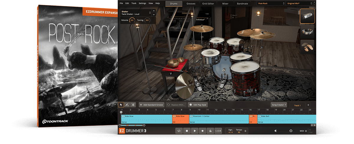 Toontrack Post-Rock EZX
