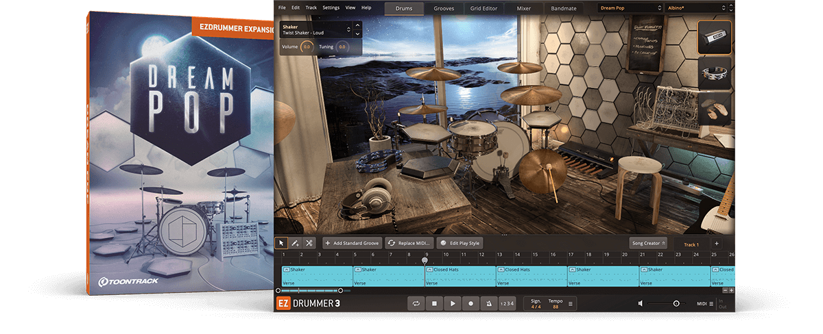Toontrack Dream Pop EZX