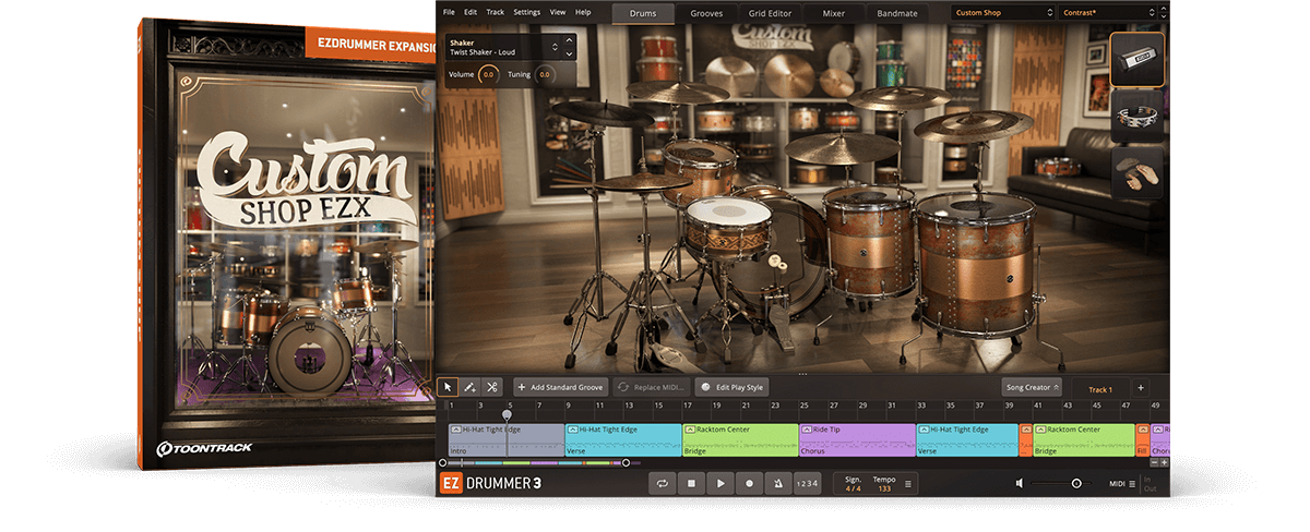 Toontrack Custom Shop EZX