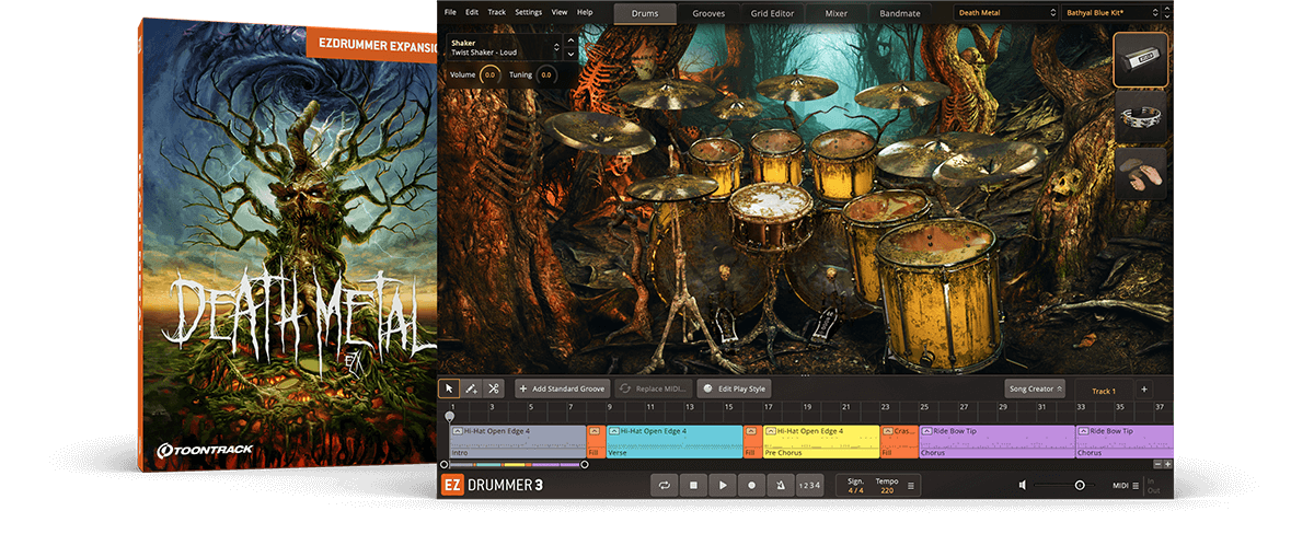 Toontrack Death Metal EZX