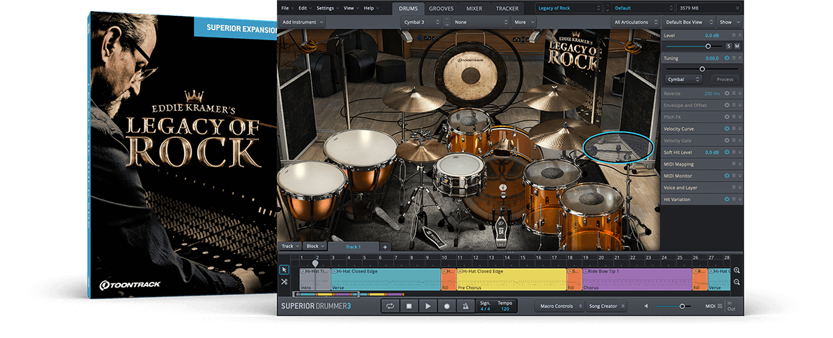 Toontrack Legacy of Rock SDX