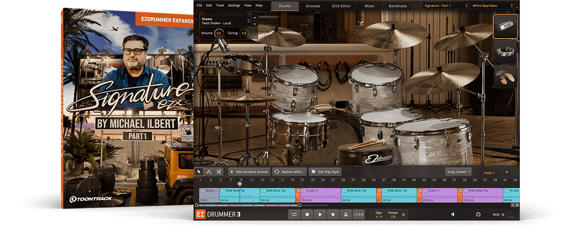 Toontrack EZdrummer 3 Expansion - SIGNATURE – PART 1 EZX