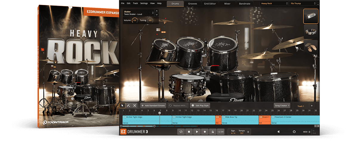 Toontrack Heavy Rock EZX