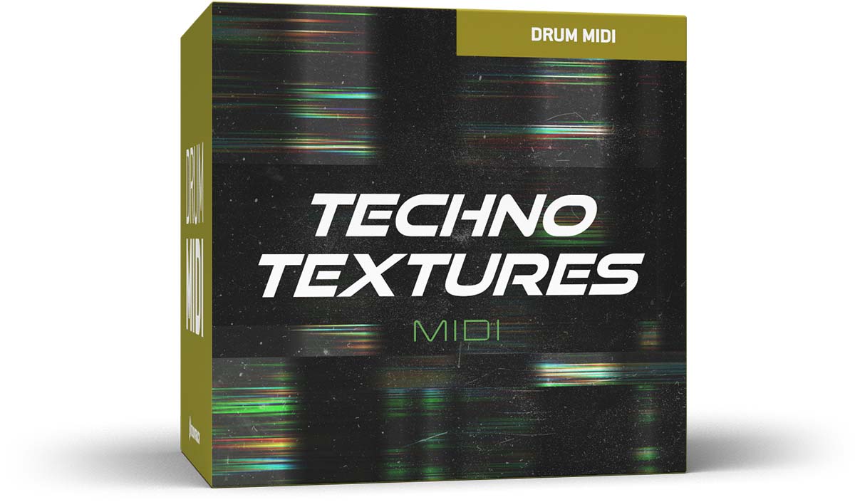 Toontrack Drum MIDI Pack - Techno Textures